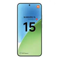 Smartphone Xiaomi 15 16,1 cm (6.36'') 5G 5240 mAh Verde 256GB/12GB RAM verde XIAOMI Smartphone Xiaomi 15 16,1 cm (6.36'') 5G 5240 mAh Verde 256GB/12GB RAM verde XIAOMI