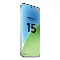 Smartphone Xiaomi 15 16,1 cm (6.36'') 5G 5240 mAh Verde 256GB/12GB RAM verde XIAOMI Smartphone Xiaomi 15 16,1 cm (6.36'') 5G 5240 mAh Verde 256GB/12GB RAM verde XIAOMI
