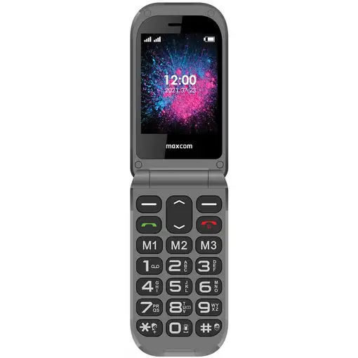 MaxCom Comfort MM827 4G 7,11 cm (2.8'') 125 g Negro Teléfono para personas mayores