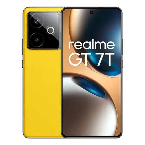 Smartphone realme GT 7T(6.8'')  5G  7000 256GB/12GB RAM amarillo REALME