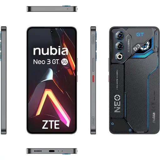 Smartphone 12 + 256GB Gris NUBIA