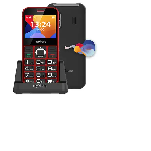 myPhone Halo 3 5,87 cm (2.31\) 86 g Rojo Teléfono para personas mayores