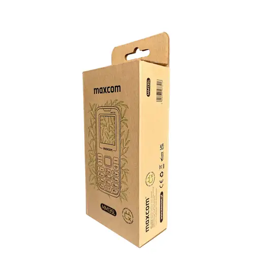MaxCom Classic MM135 LIGHT 4,5 cm (1.77") 68 g Negro Teléfono básico