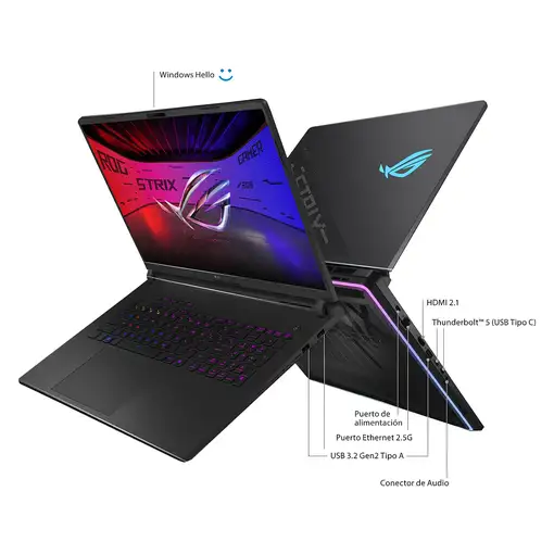 ASUS ROG Strix SCAR 18 G835LX-SA046W - Ordenador Portátil Gaming de 18" WQXGA 240H