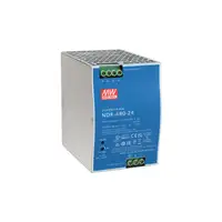 LevelOne POW-2462 unidad de fuente de alimentación 480 W Azul, Plata