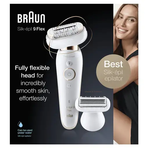Braun Silk-épil 9 9-006 Flex 40 pinzas Blanco