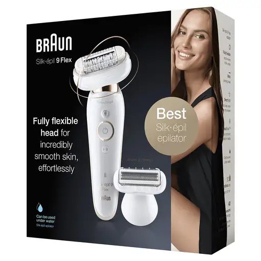 Braun Silk-épil 9 9-006 Flex 40 pinzas Blanco
