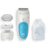 Braun Silk-épil 5 SES 5-605 28 pinzas Azul, Blanco