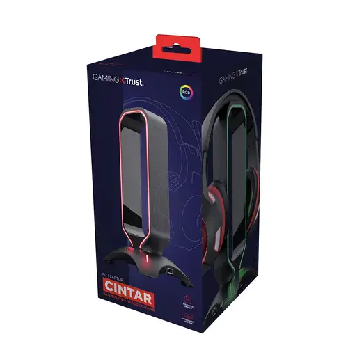 Trust GXT 265 Cintar Soporte para auriculares