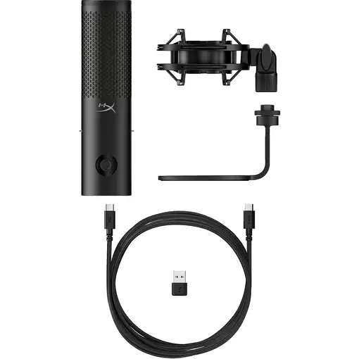 HyperX QuadCast 2 S - micrófono USB (negro)
