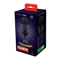 Trust GXT 234P Yunix Negro Micrófono de superficie para mesa