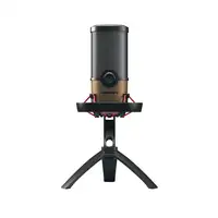 CHERRY UM 9.0 PRO RGB Negro, Cobre Micrófono de superficie para mesa