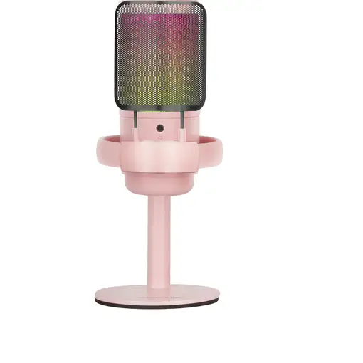 Mars Gaming MMIC-SE, Micrófono de Estudio Profesional ARGB, Ultra Alta Definición