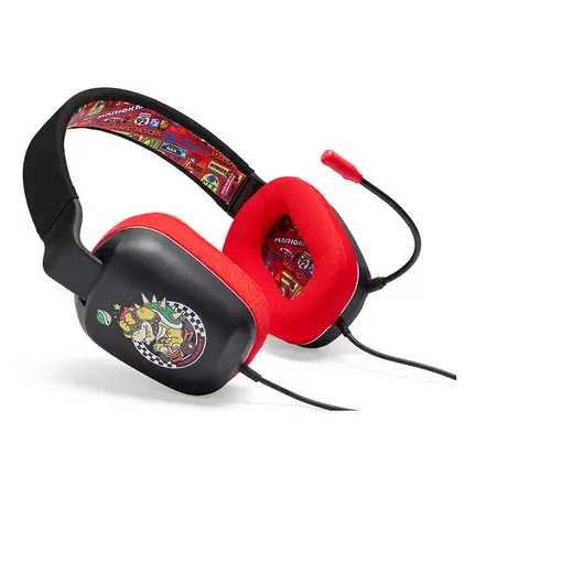 PowerA NSHS0398-01 auricular y casco Auriculares Alámbrico Diadema Juego Negro, Ro