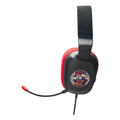 PowerA NSHS0398-01 auricular y casco Auriculares Alámbrico Diadema Juego Negro, Ro