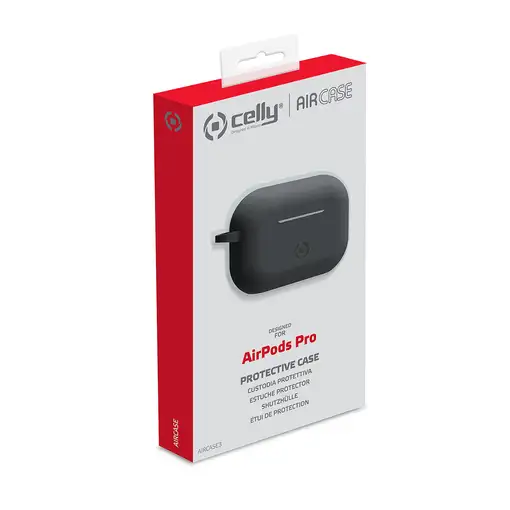 Celly AIRCASE3BK auricular / audífono accesorio Protectora