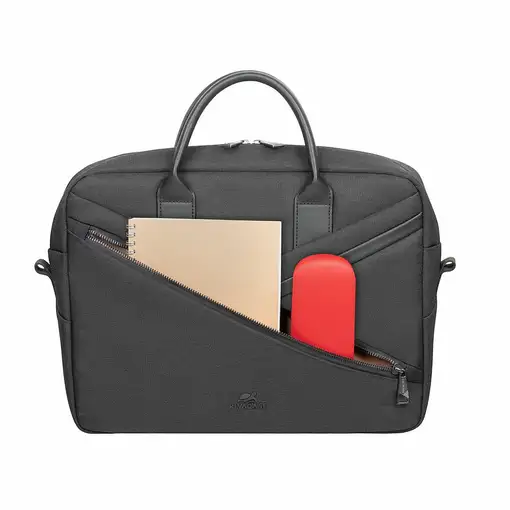 Rivacase 8134 maletines para portátil 39,6 cm (15.6'') Maletín Negro