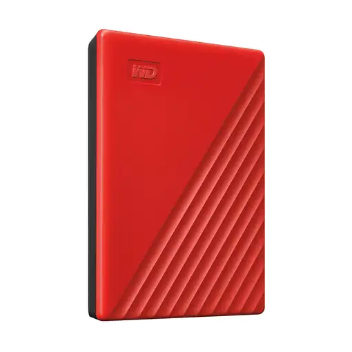 Western Digital My Passport disco duro externo 4 TB 3.2 Gen 1 (3.1 Gen 1) Rojo