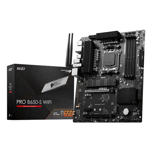 MSI PRO B650-S WIFI placa base AMD B650 Zócalo AM5 ATX