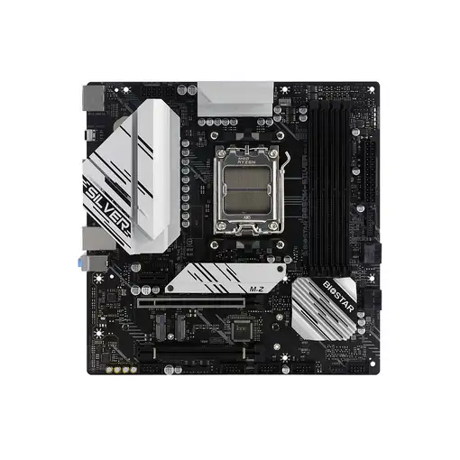 Biostar B650M-SILVER placa base AMD B650 Zócalo AM5 micro ATX