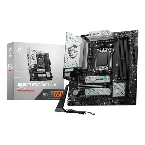 MSI B650M GAMING PLUS WIFI placa base AMD B650 Zócalo AM5 micro ATX