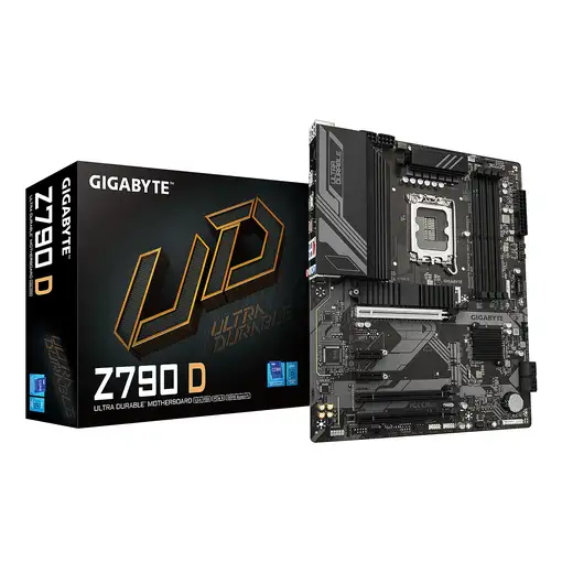 GIGABYTE Z790 D Placa base - Soporta CPUs Intel Core de 14ª generación, VRM digita