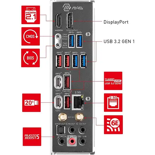 MSI MAG Z790 TOMAHAWK WIFI placa base Intel Z790 LGA 1700 ATX