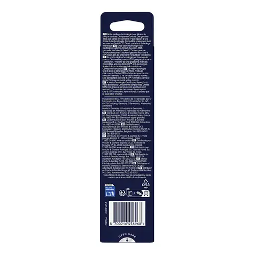 Oral-B 80782587 cepillo de cabello 3 pieza(s) Negro