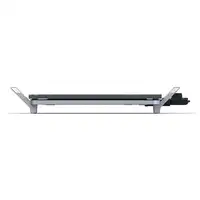 Princess 01.103150.01.001 plancha eléctrica Independiente 1500 W Plata, Color pied