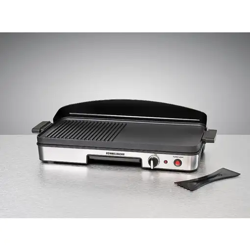 Rommelsbacher BBQ 2003 Independiente 1900 W Negro, Plata