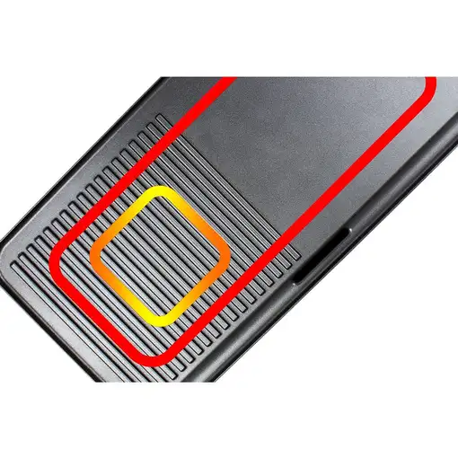 Rommelsbacher BBQ 2003 Independiente 1900 W Negro, Plata