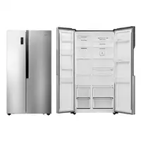 Edesa ESS-1832 NF EX nevera puerta lado a lado Independiente 519 L E Acero inoxid