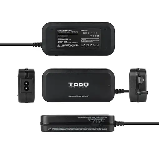 TooQ TQLC-90BS02M cargador de dispositivo móvil Videocámara digital, Cámara digita