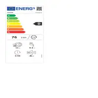 Hisense HV543D10 lavavajillas Completamente integrado 11 cubiertos D