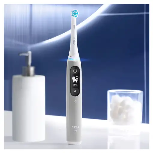Oral-B iO 6S Adulto Cepillo dental vibratorio Gris, Blanco