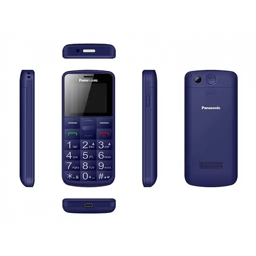 Panasonic KX-TU110 4,5 cm (1.77\) Azul Característica del teléfono