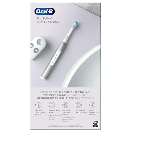 Oral-B Pulsonic Slim Luxe 4000 Adulto Cepillo dental sónico Platino