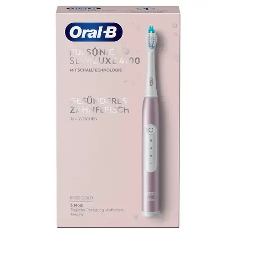 Oral-B Pulsonic Slim Luxe 4100 Adulto Cepillo dental sónico Oro rosa