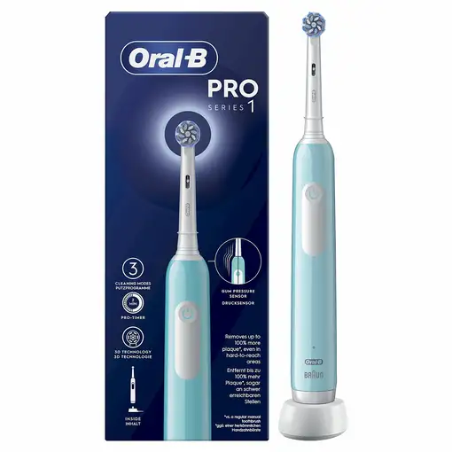 Oral-B Pro 1 Sensitive Clean Adulto Cepillo dental oscilante Azul