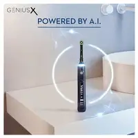 Oral-B Genius X Adulto Cepillo de dientes oscilante Negro