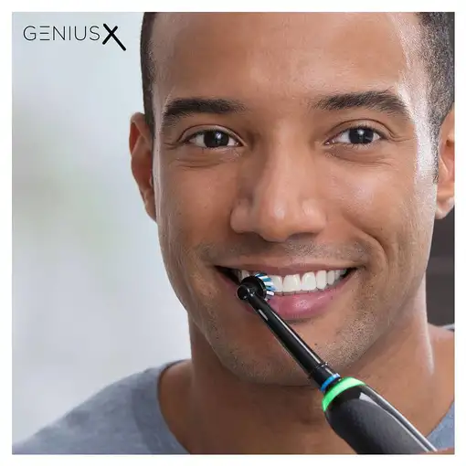 Oral-B Genius X Adulto Cepillo de dientes oscilante Negro