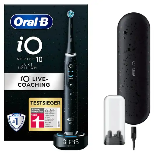 Oral-B iO iO10 Adulto Cepillo dental giratorio Negro