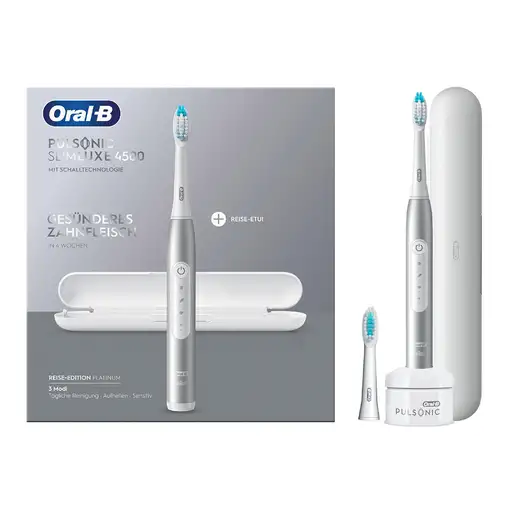 Oral-B Pulsonic Slim Luxe 4500 Adulto Cepillo dental sónico Platino