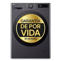 Lavadora-secadoras 6 / 9 kg 1360 rpm Negro F4DR6009AGM.AMBQPES LG