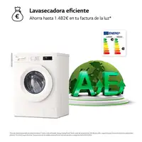Lavadora-secadoras 5 / 8 kg 1400 rpm Blanco W4X1085NWH LG