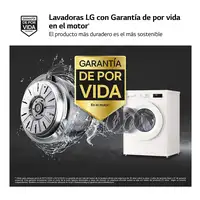 Lavadora-secadoras 5 / 8 kg 1400 rpm Blanco W4X1085NWH LG