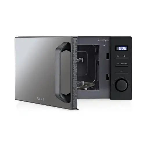 Flama 1833FL microondas Negro Solo microondas Encimera 20 L 700 W