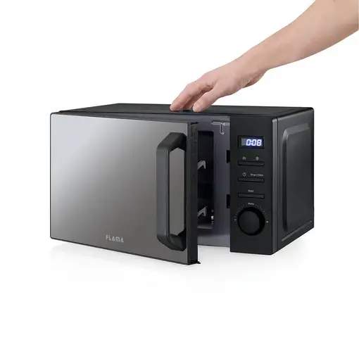 Flama 1833FL microondas Negro Solo microondas Encimera 20 L 700 W
