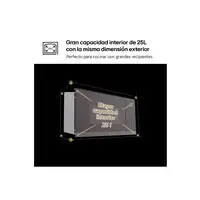 Microondas  Acero inoxidable con grill Integrado 2 negro MG7Z2593B TEKA