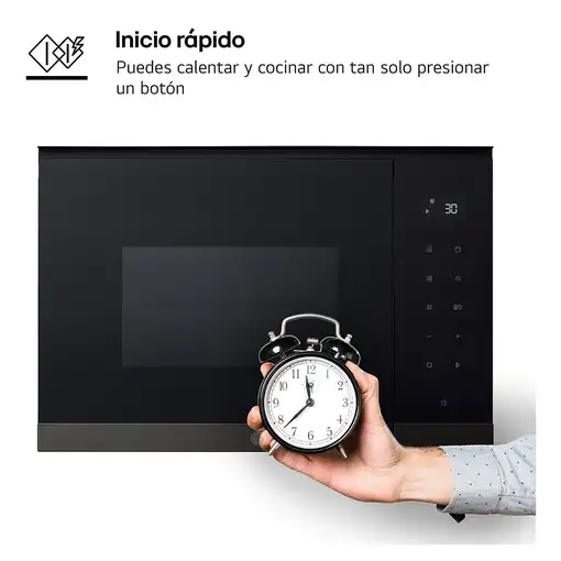 Microondas  Acero inoxidable con grill Integrado 2 negro MG7Z2593B TEKA